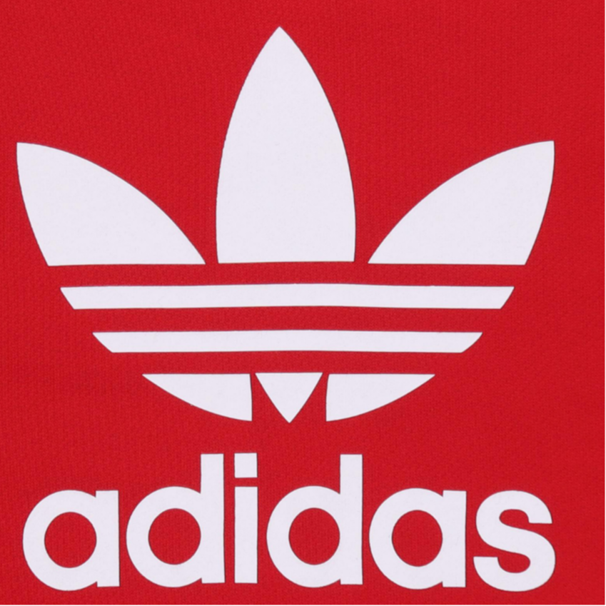 Мужское худи adidas Trefoil (красное) — фото 4