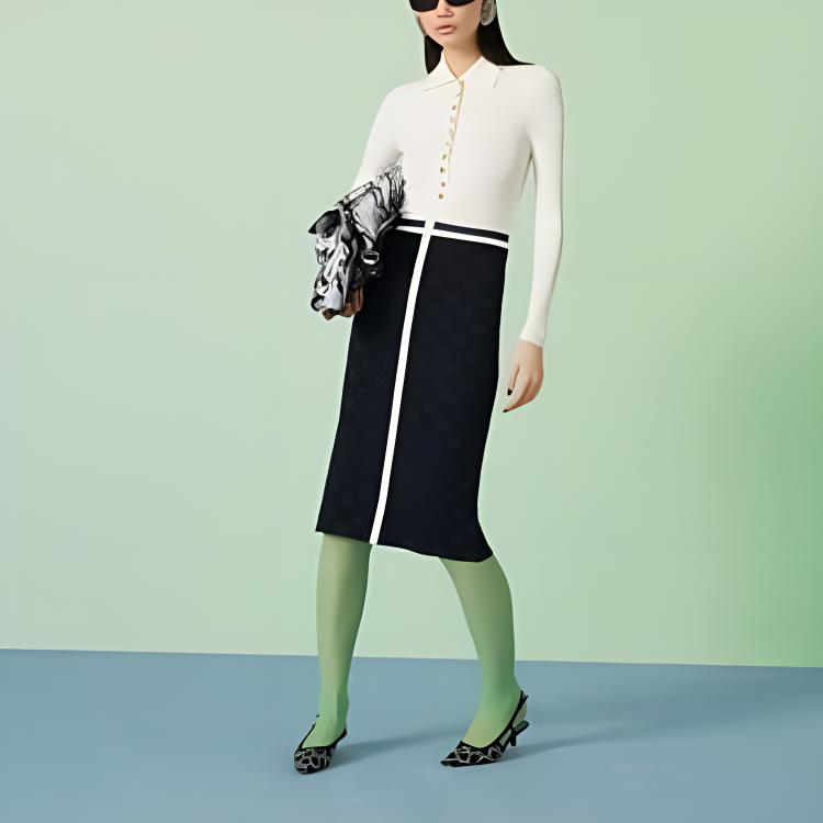 Юбка Gucci SS23 (черная) — фото 3