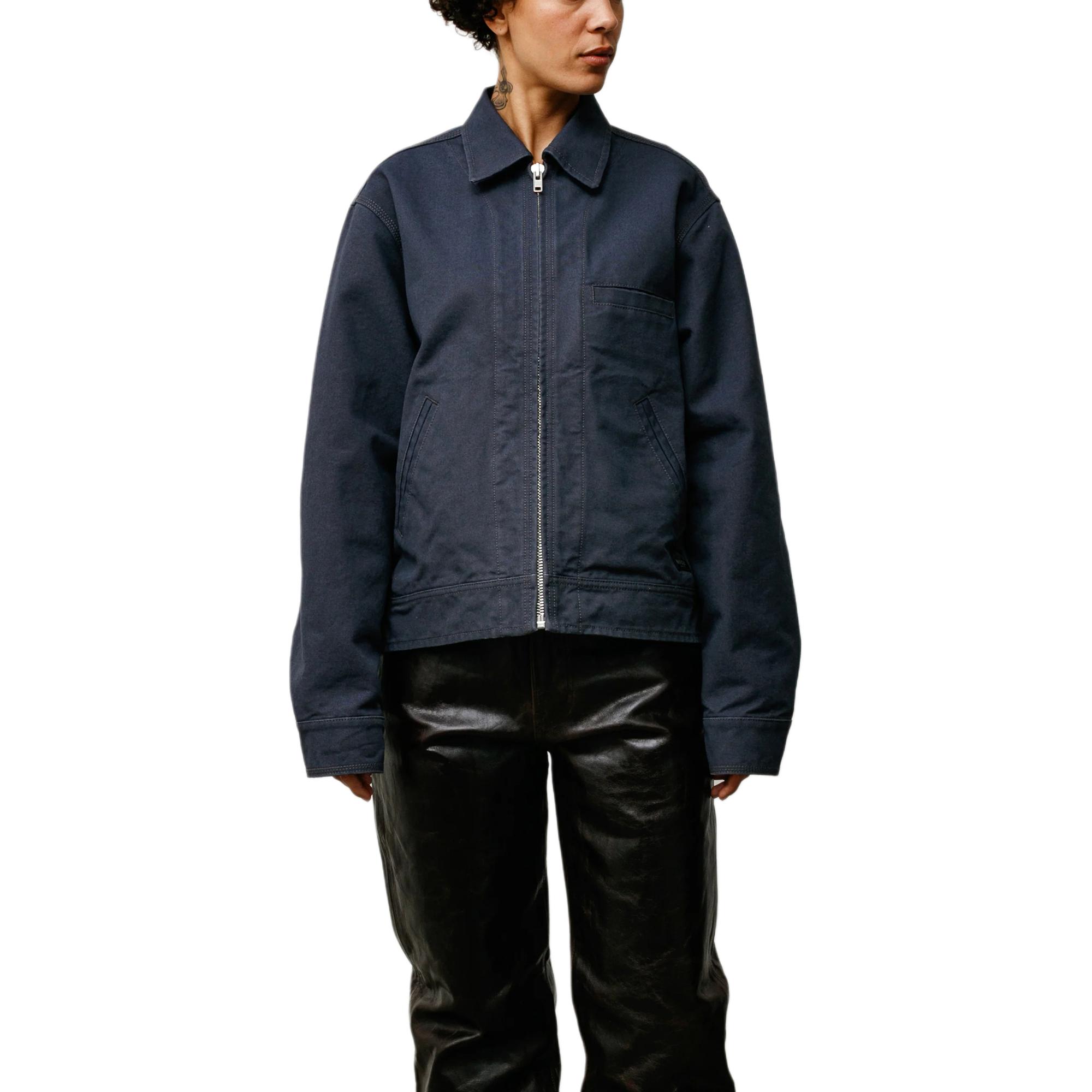 Куртка Stussy SS26 Work Jacket Collared (коричневая) — фото 7