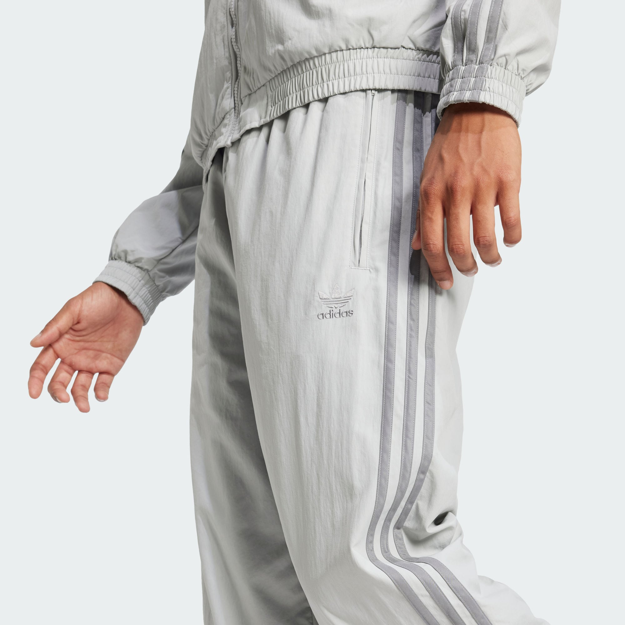 Adidas Originals ADICOLOR FIREBIRD TRACK Sports Pants Men’s Light Gray