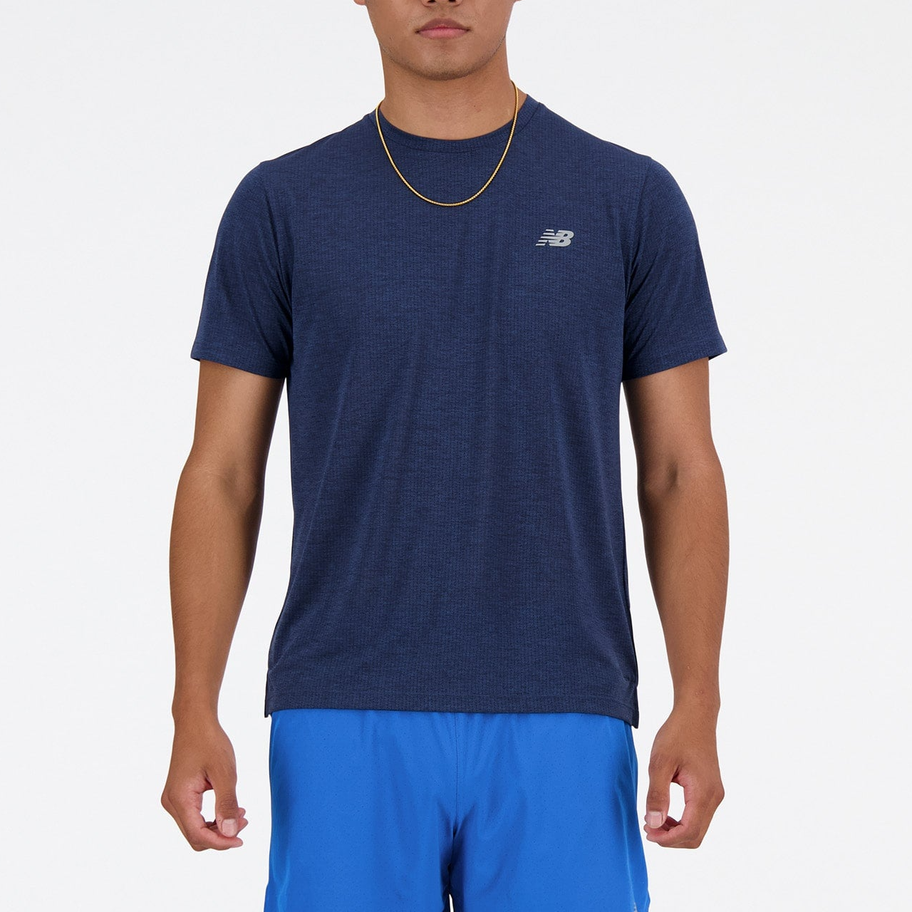 New Balance Running T Shirt Men’s Marine Blue