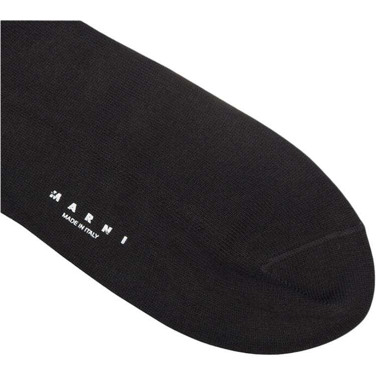 MARNI Knee High Socks Men’s Black