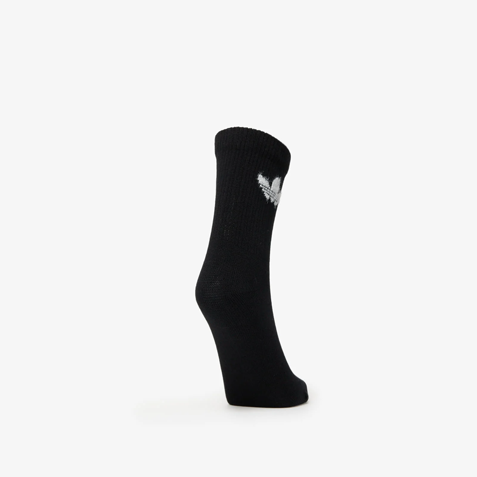 Adidas Originals fluffy logo crew socks (pack of two)