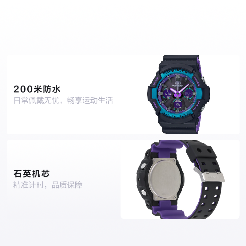 Мужские часы Casio G-SHOCK (черные) — фото 2