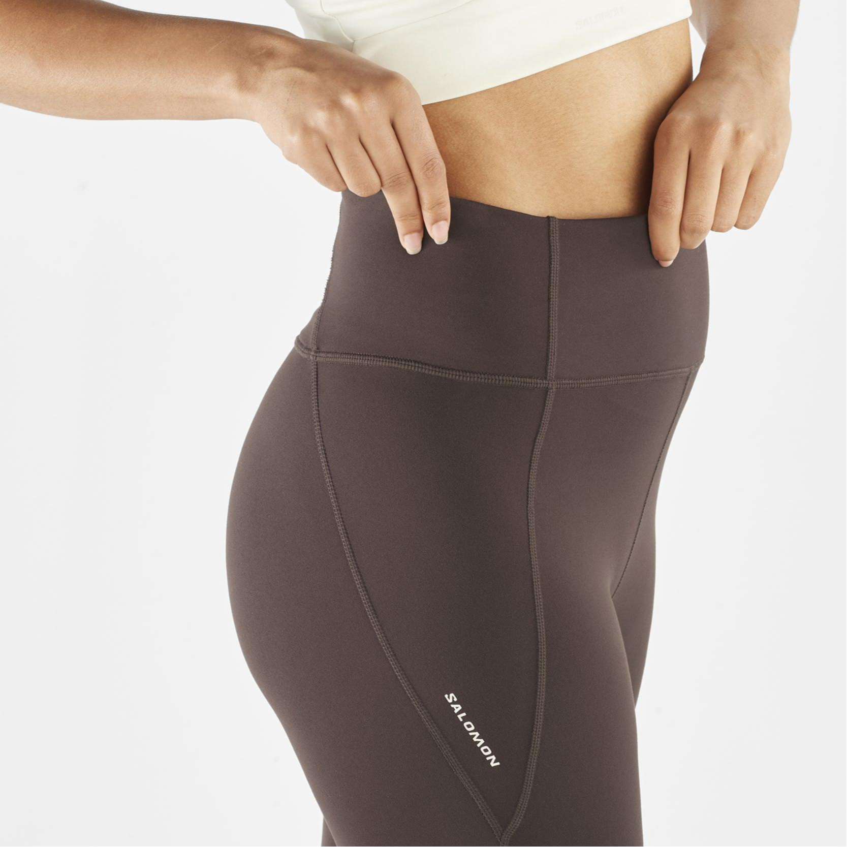 SALOMON Sports Pants Women’s Coffee Bean