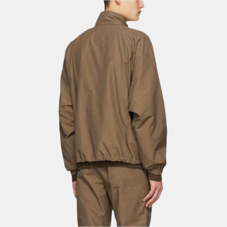 Мужская куртка Fear of God Essentials FW20 Sports jacket brown (коричневая) — фото 4