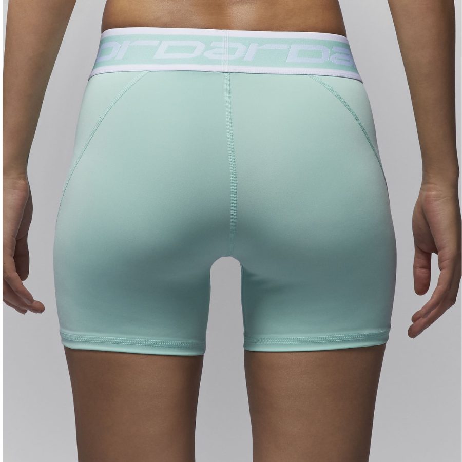 Jordan Sports Shorts Women’s Coral Green Moderate