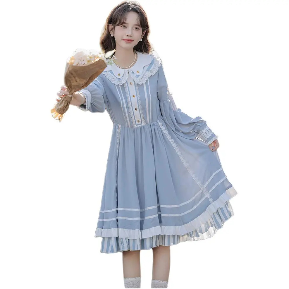 LADYXIEXIE Длинное платье с длинными рукавами женское