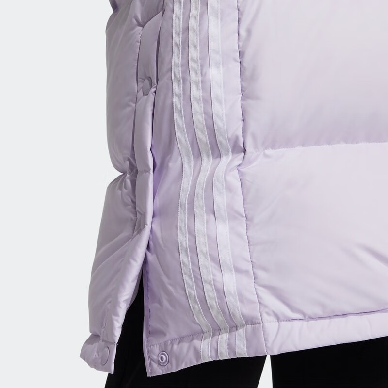 Женская куртка adidas neo W Sup Dwn Puff (светло-сиреневая) — фото 6