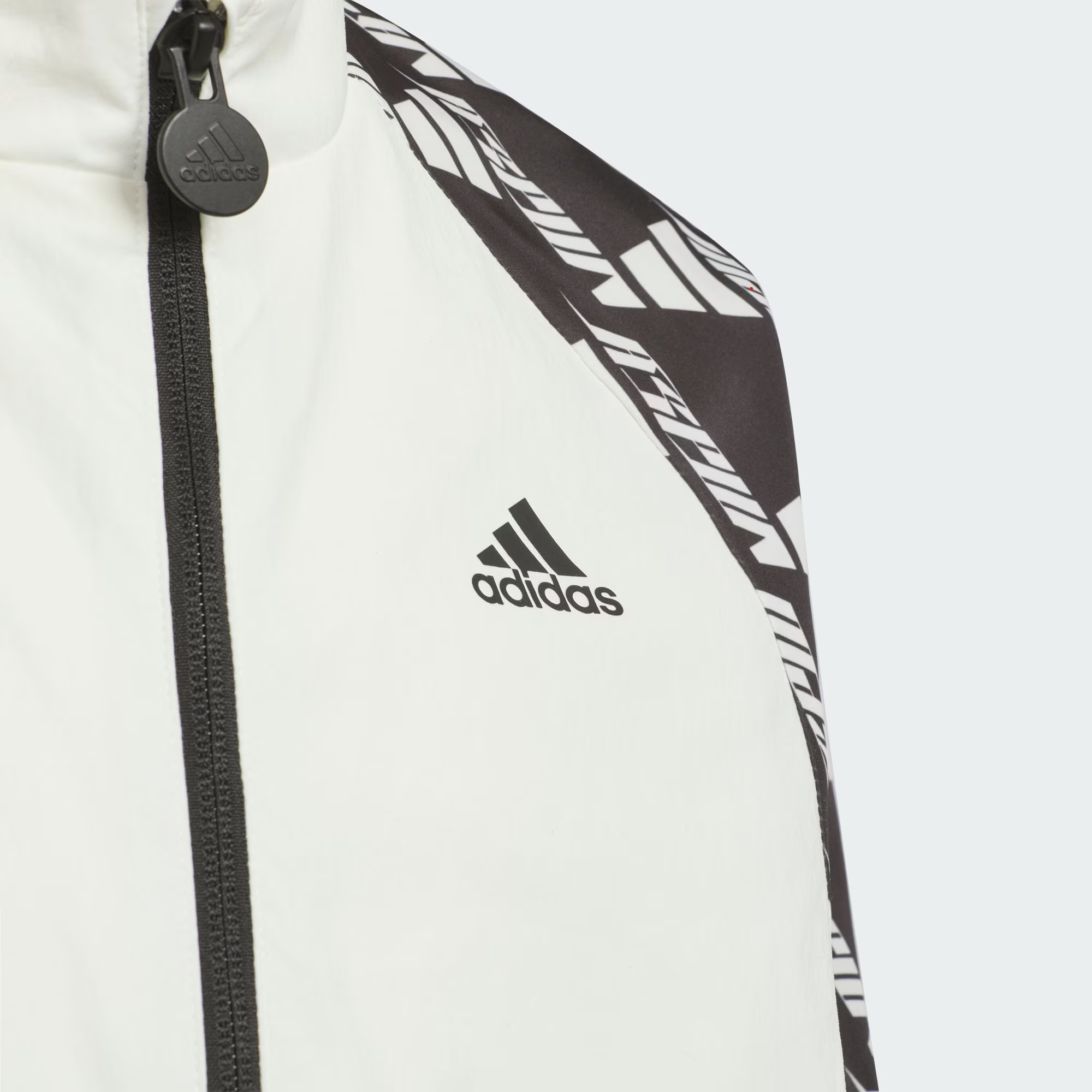 Мужская куртка adidas Sportswear Dance (белая) — фото 5