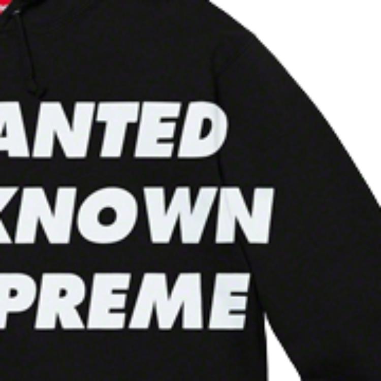 Худи Supreme SS20 Week 1 Known As Hooded Sweatshirt (черное) — фото 7