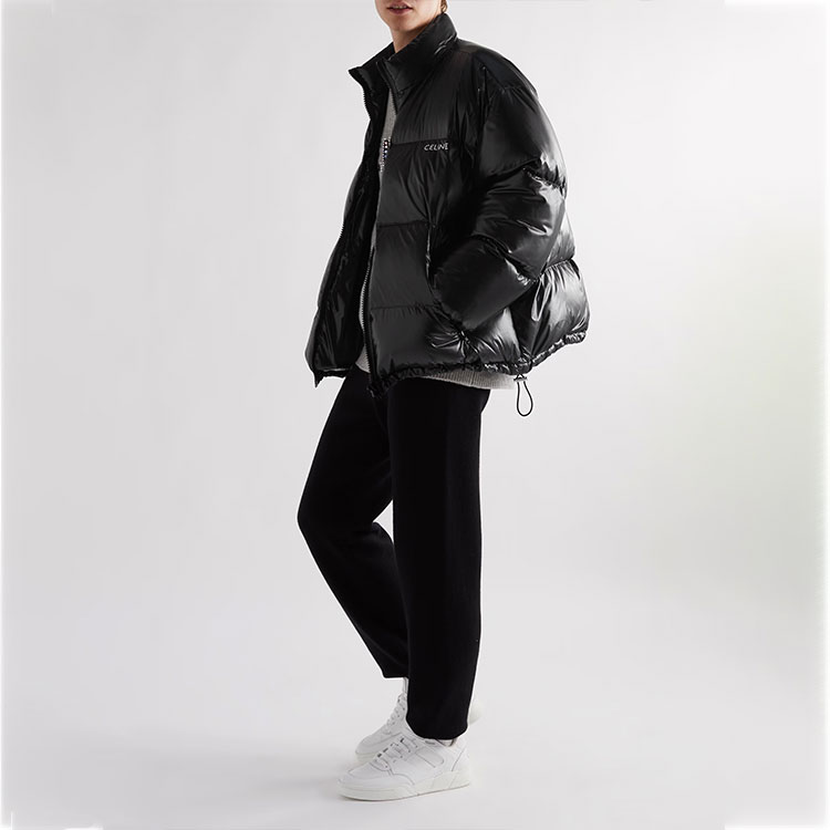 Мужские куртка CELINE Logo (черный) — фото 4