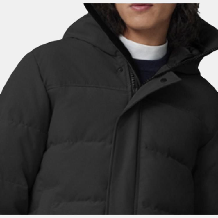 Куртка Canada Goose MacMillan Logo (черная) — фото 6