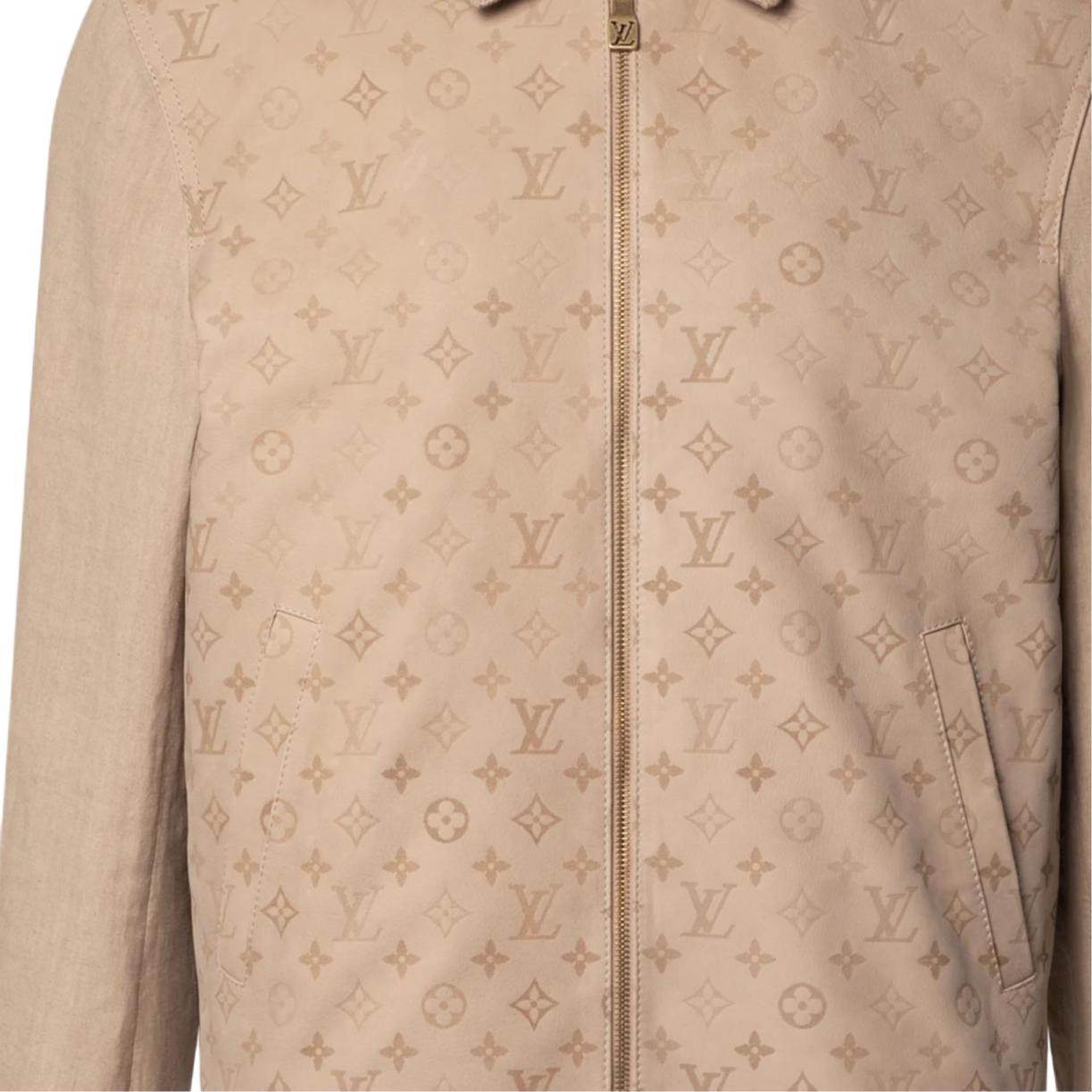 Мужская куртка Louis Vuitton LOUIS VUITTON FW26 Monogram Surplus (зеленая) — фото 6