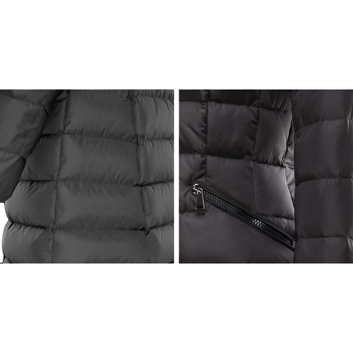Женская куртка Moncler (черная) — фото 2