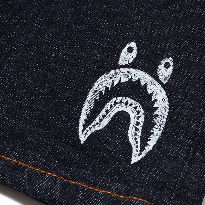 Детские штаны A BATHING APE A BATHING APE FW25 (синие) — фото 3
