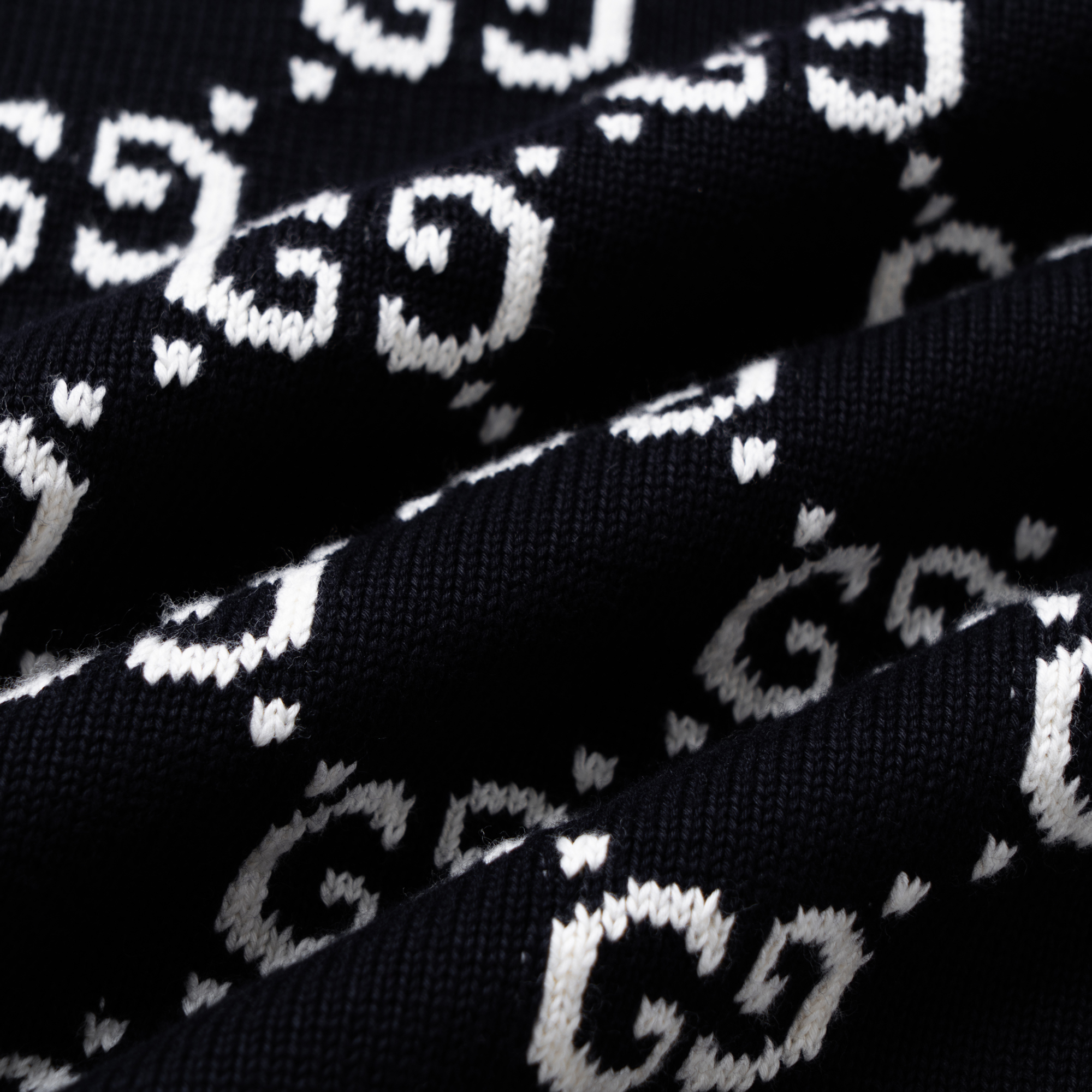 Мужской свитер Gucci (темно-синий) — фото 5