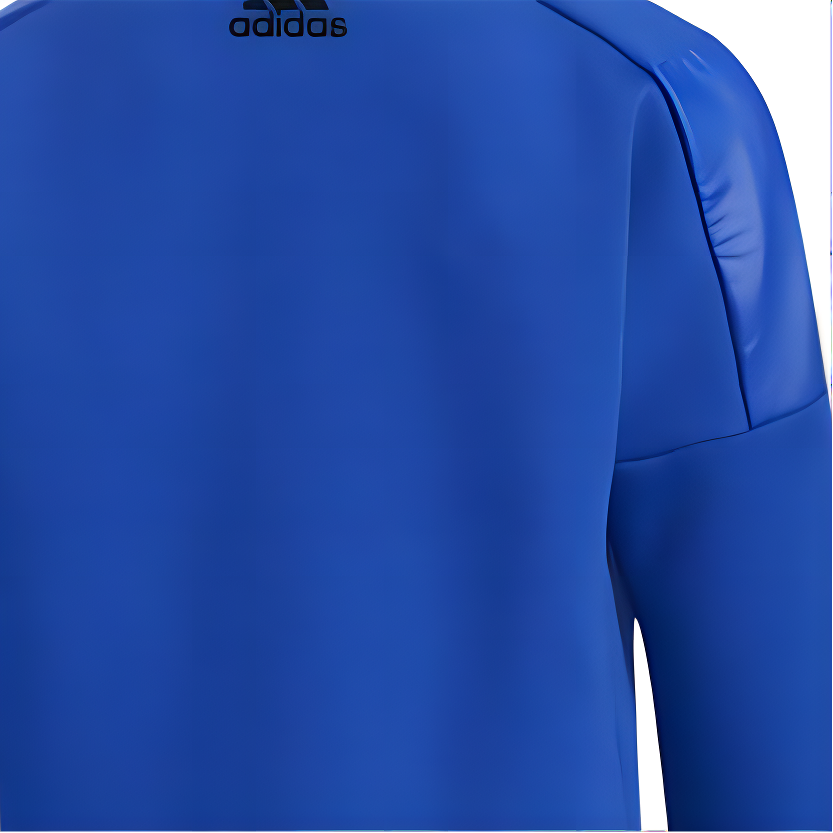 Мужское худи adidas Logo (синее) — фото 3