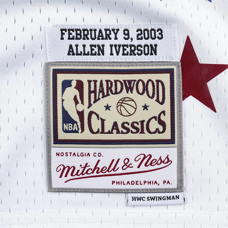 Mitchell Ness Basketball Jersey SW Fan Edition Men’s White