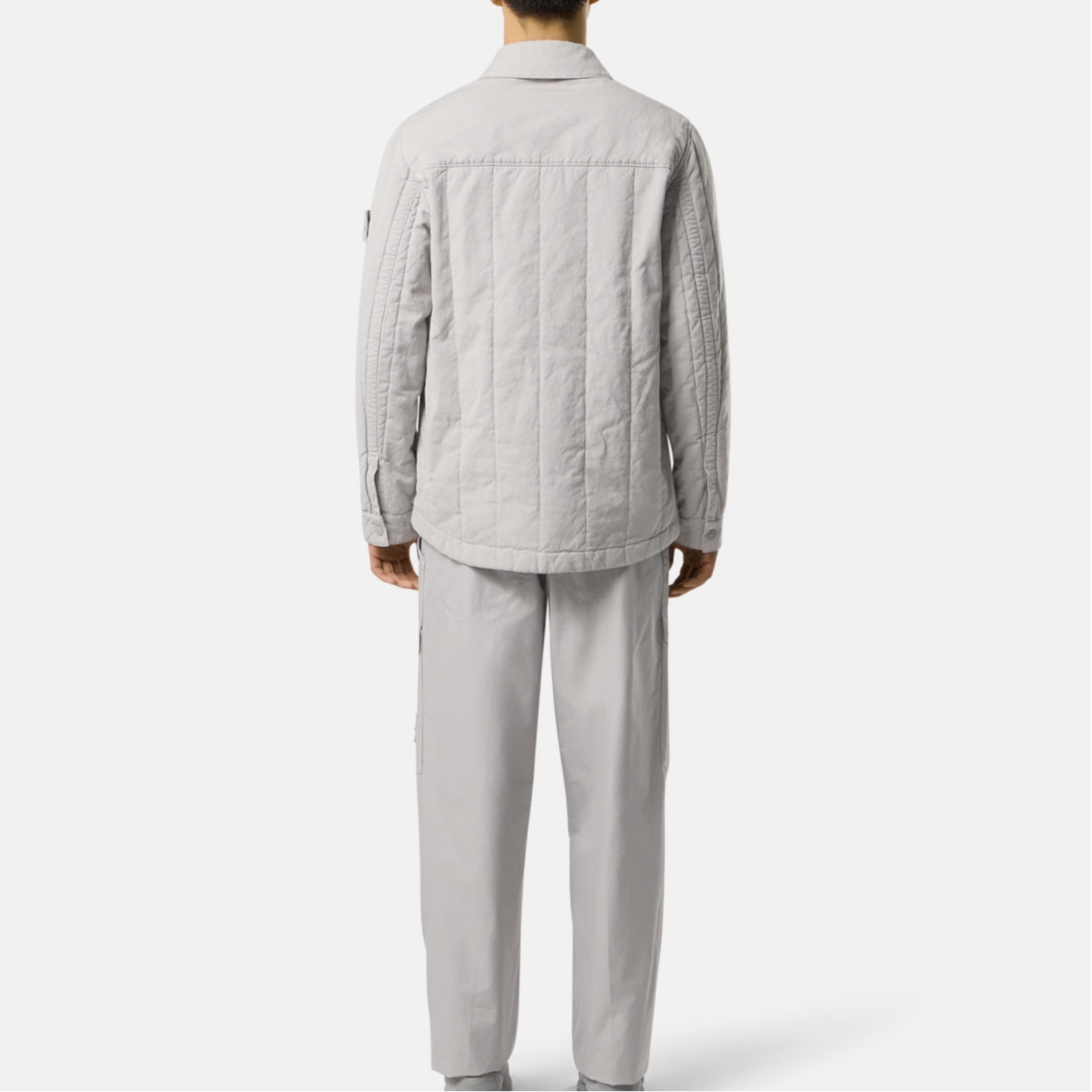Мужские штаны STONE ISLAND SS26 Ghost (черные) — фото 4