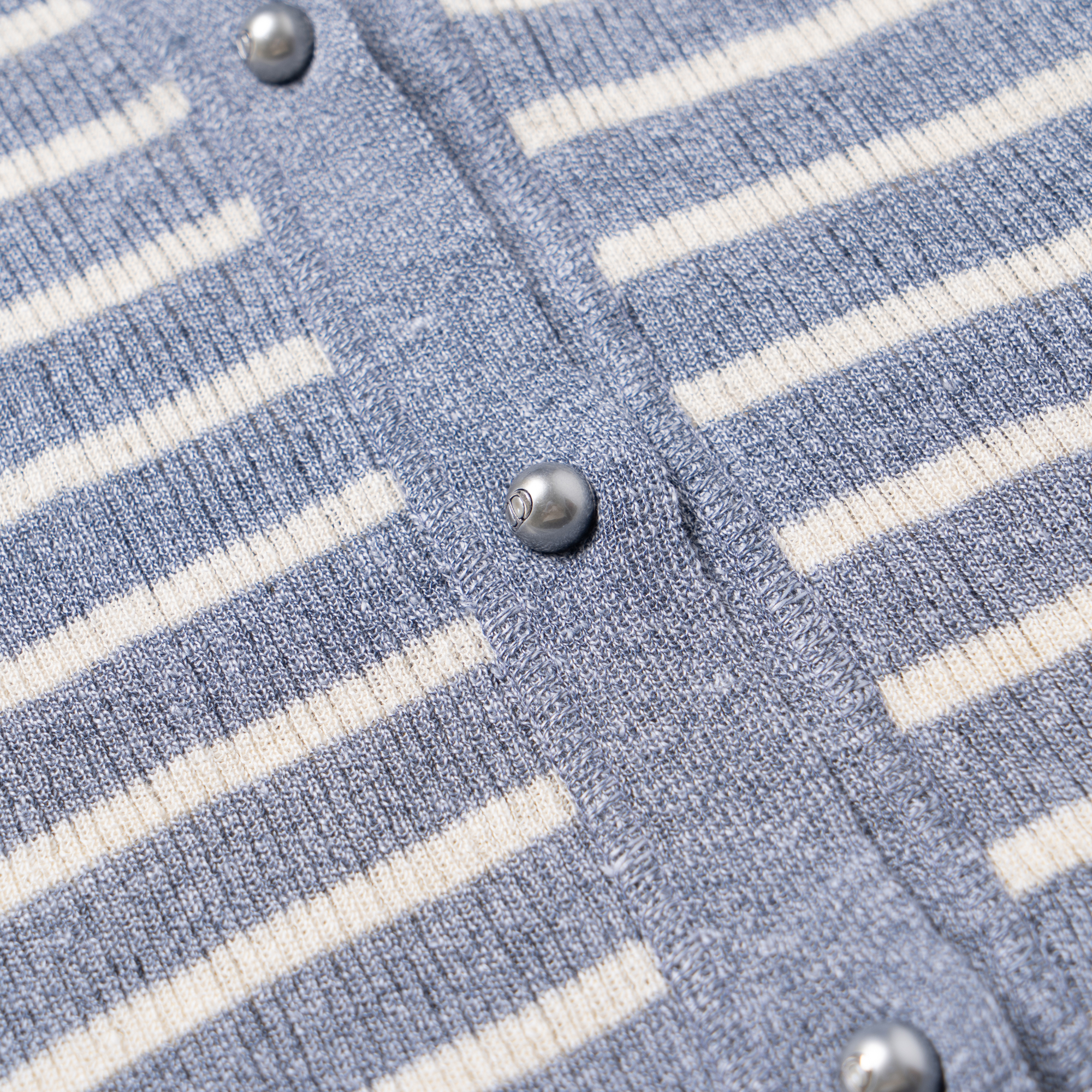 Женская куртка Dior D-Stripes (синяя) — фото 4