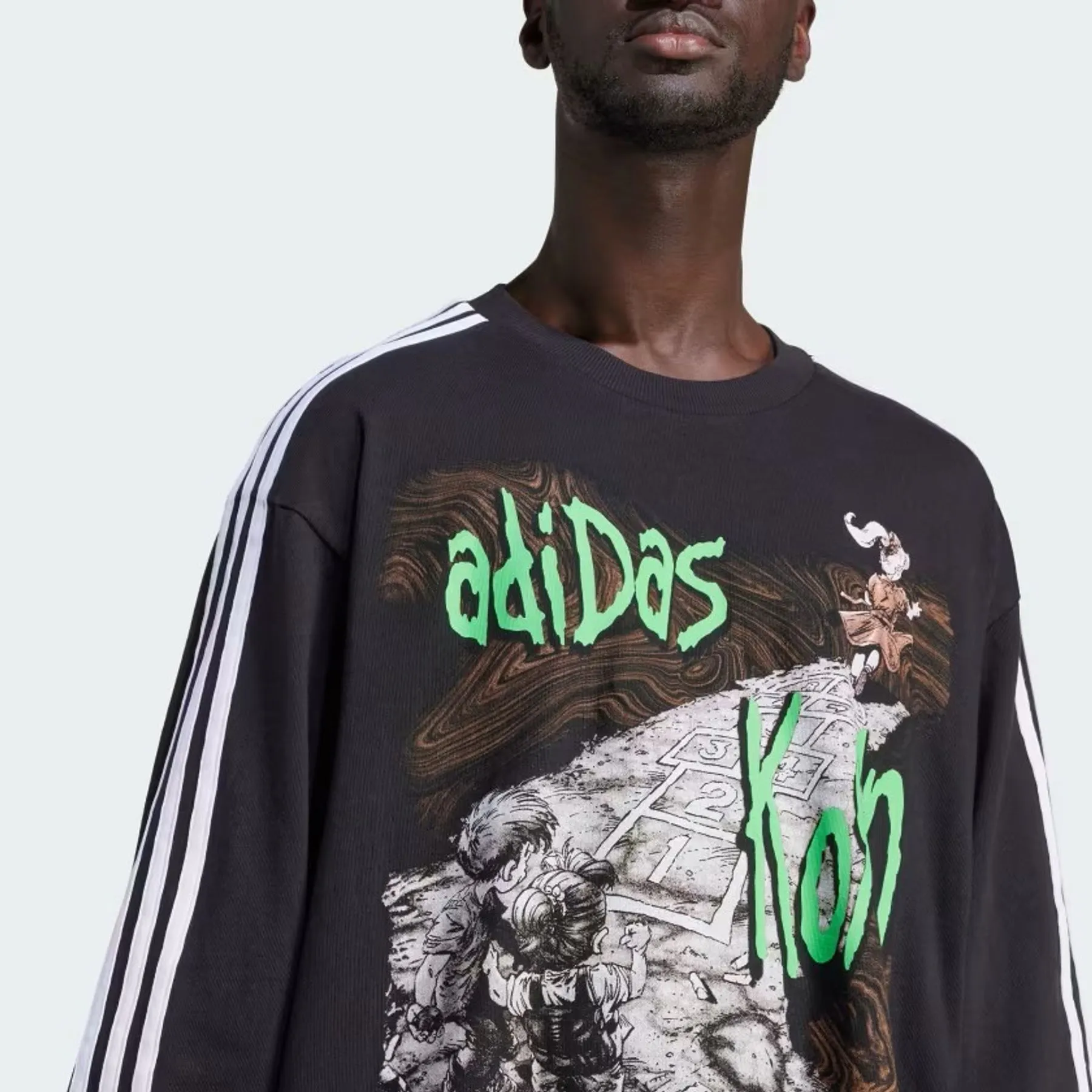 adidas Originals x Korn Longsleeve IW7523 — купить одежду