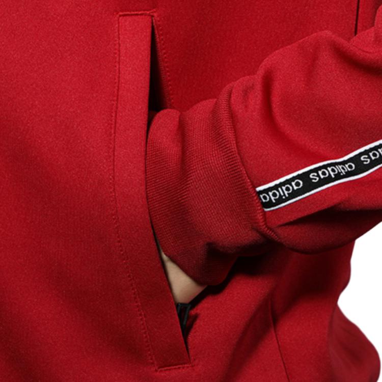 Мужская куртка adidas (красная) — фото 4