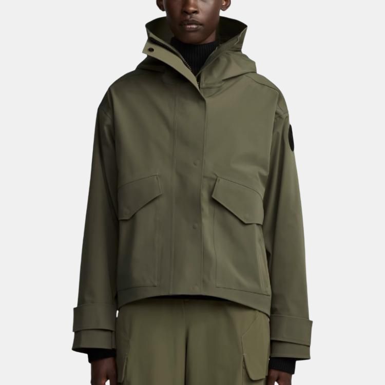 Женская куртка Canada Goose Tofino (зеленая) — Шалфейный зеленый — фото 4