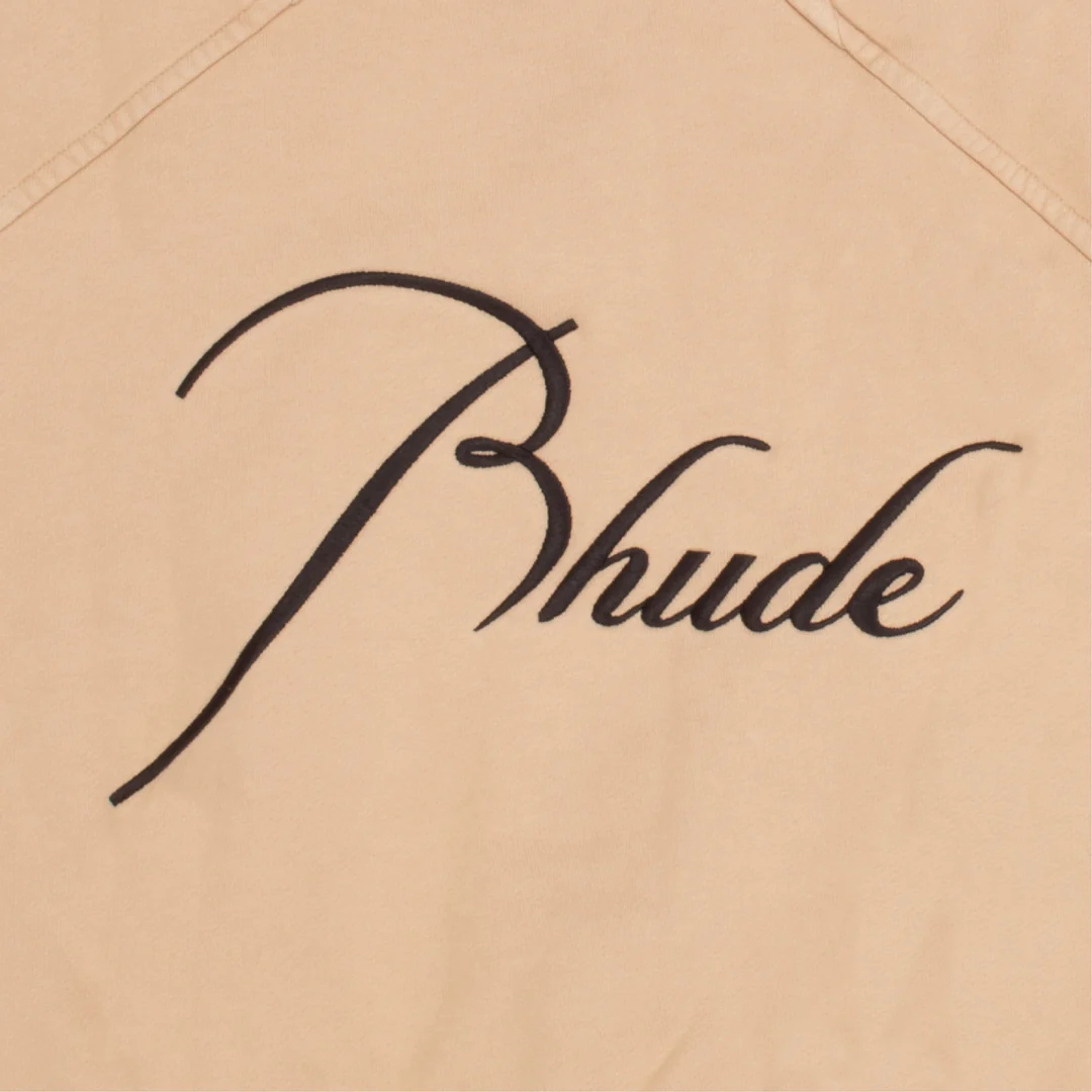 Мужское худи RHUDE (желтое) — фото 3