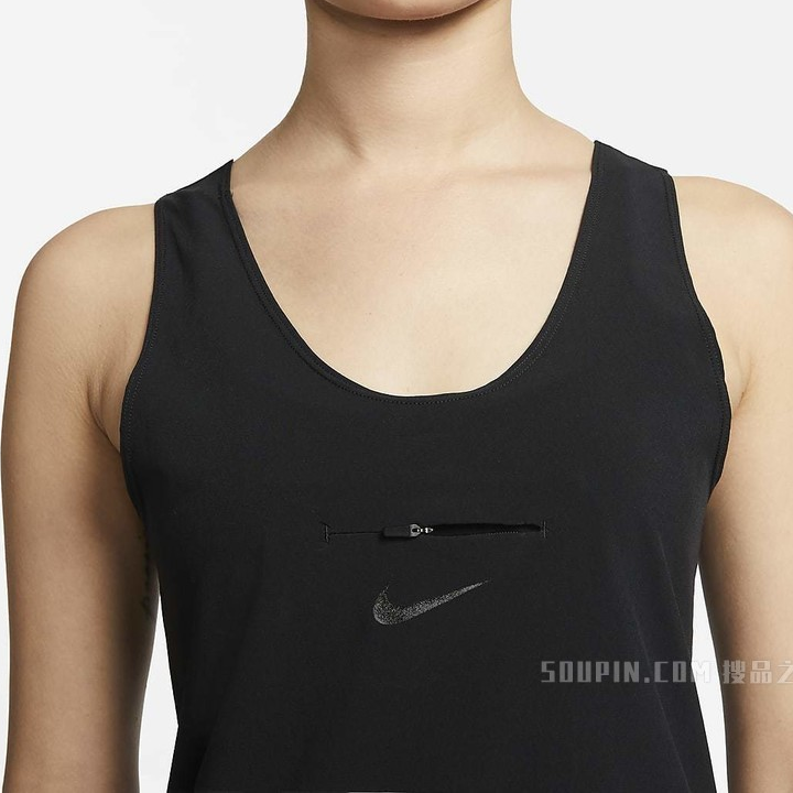 Nike Sleeveless Sports Shirts Women’s Black Other
