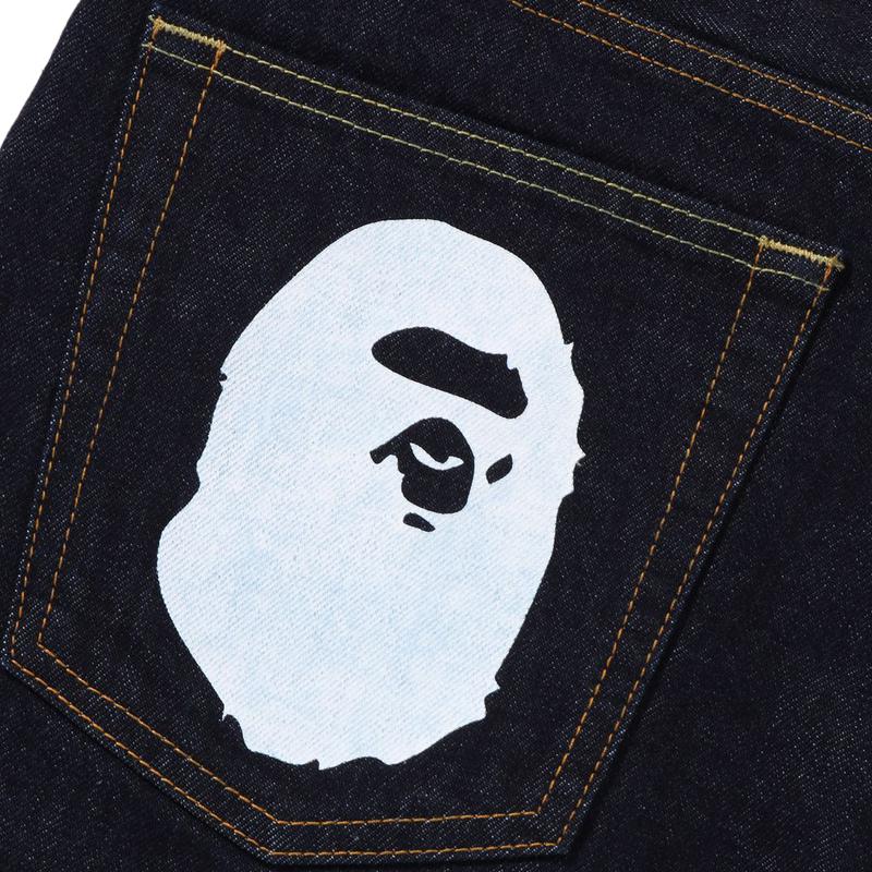 Джинсы A BATHING APE A BATHING APE SS26 (темно-синие) — фото 5