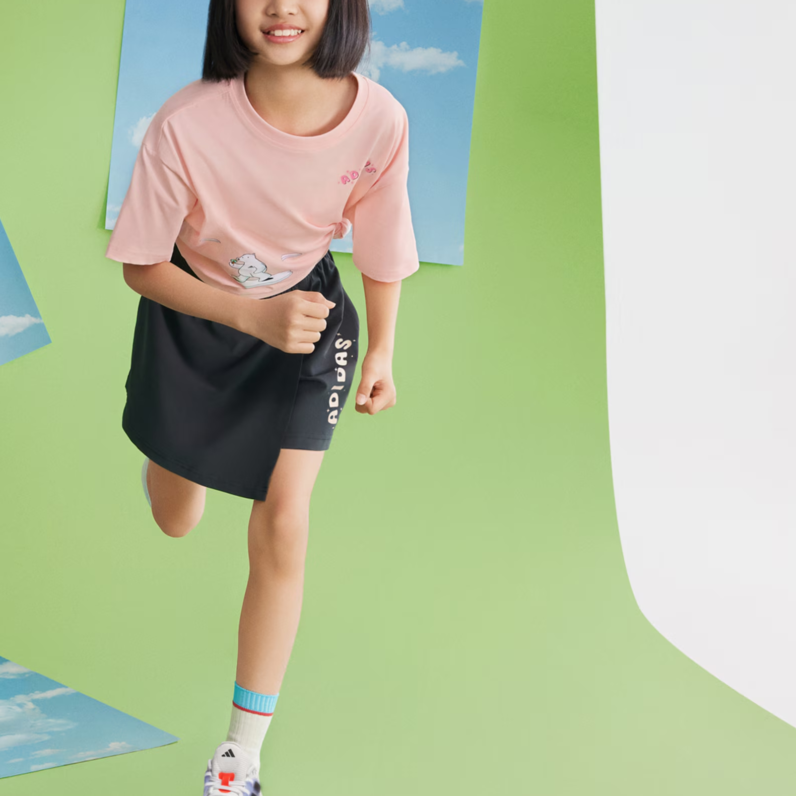 Футболка adidas (черная) — фото 4