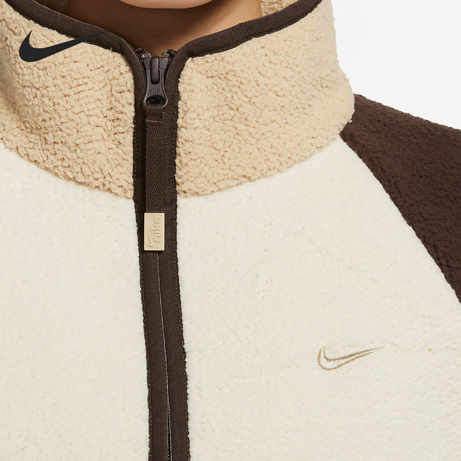 Женские куртка Nike (желтый) — фото 6