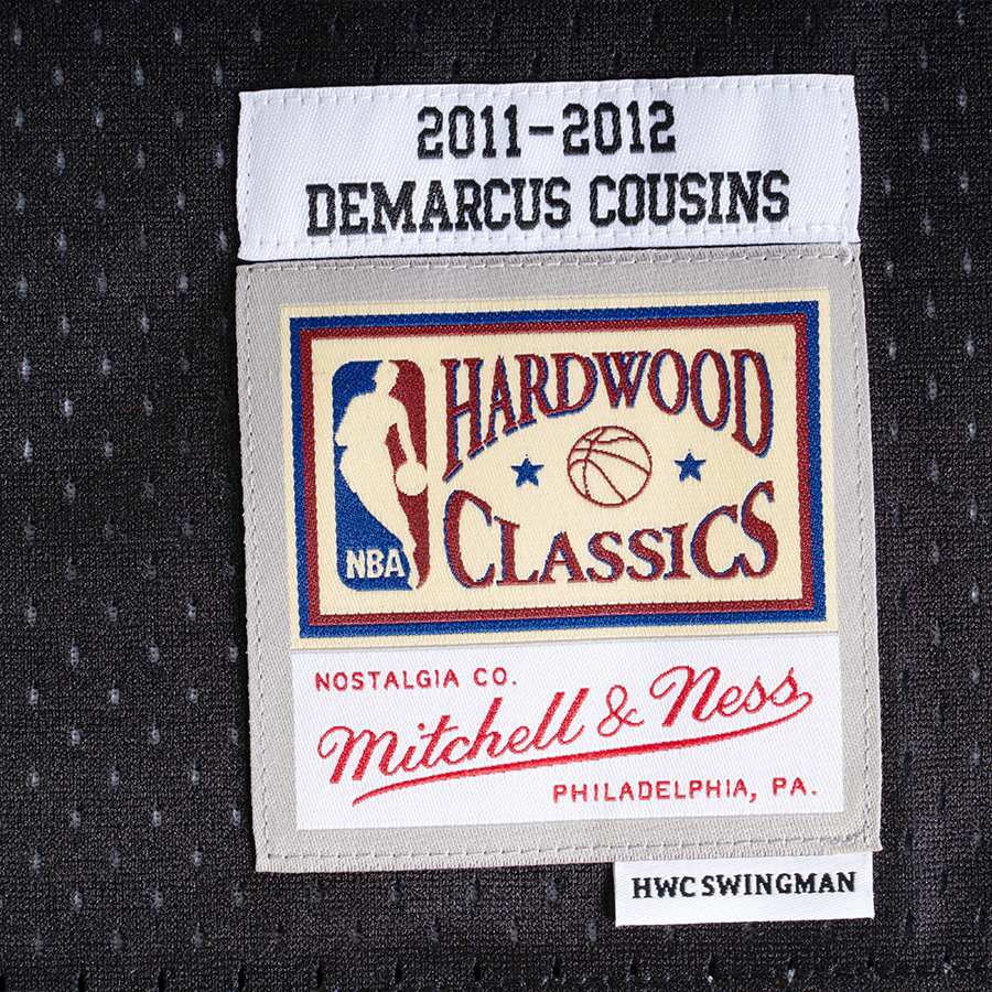 Mitchell Ness Basketball Jerseys Unisex Black Moderate Straight Fit