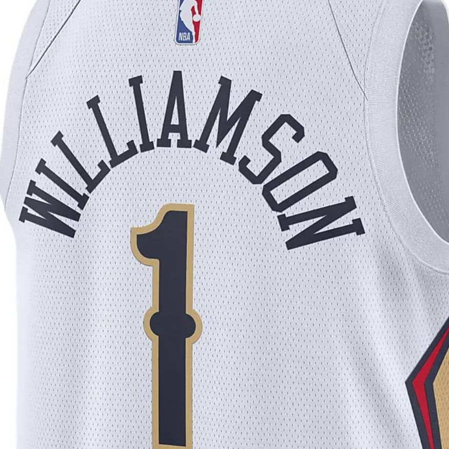 Nike Basketball Jerseys Unisex White Moderate Straight Fit