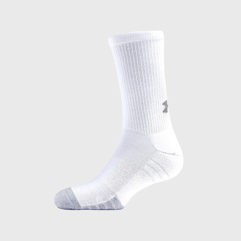 Under Armour Knee High Socks Unisex 3 Pack White Couple’s