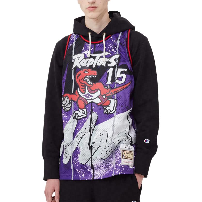 Mitchell Ness «NBA Raptors 1998 Vince Carter» Hyper Hoops Swingman jersey vest top