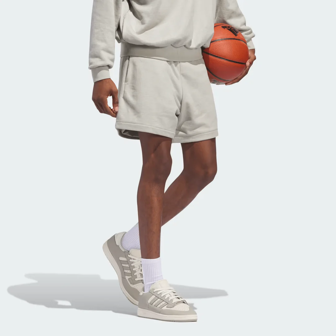 Adidas THE 2024 COLLECTION Basketball Shorts Unisex Sesame Seeds Earth Tone Moderate Other