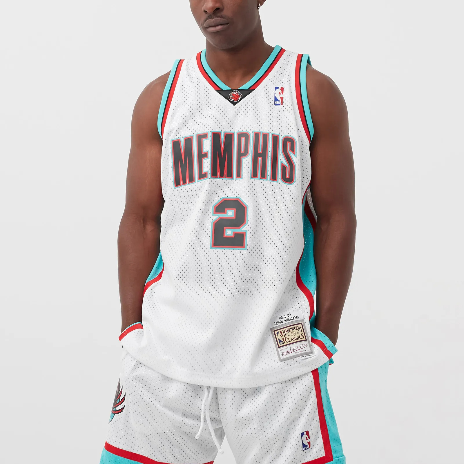 Mitchell Ness Basketball Jersey Unisex White