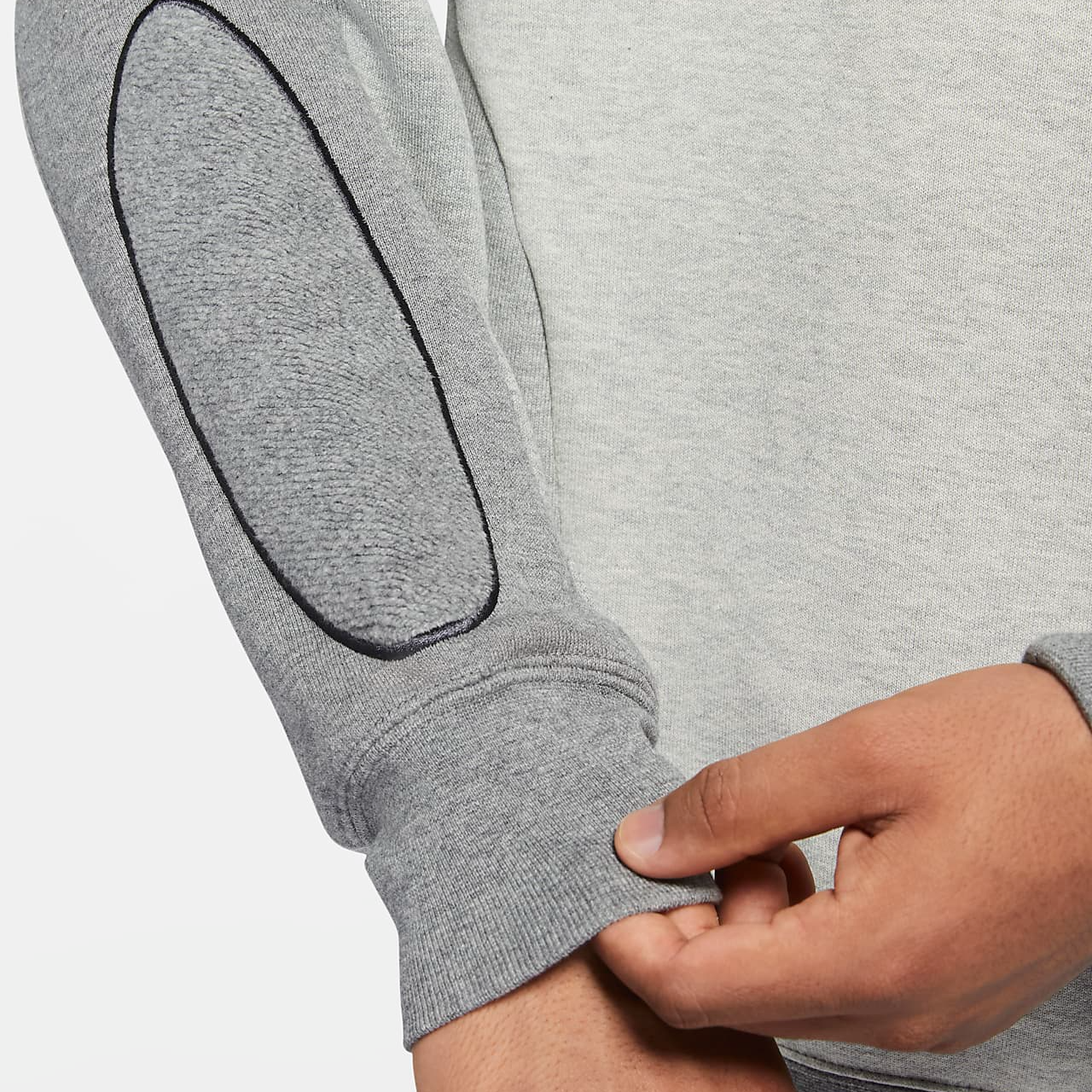 Мужская толстовка Nike Sportswear Nsw (серая) — фото 3