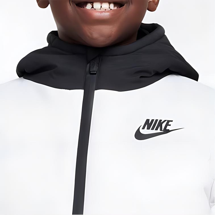 Куртка Nike / (черно-белая) — фото 4