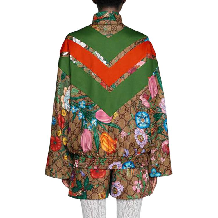 Женская куртка Gucci GG (коричневая) — фото 6