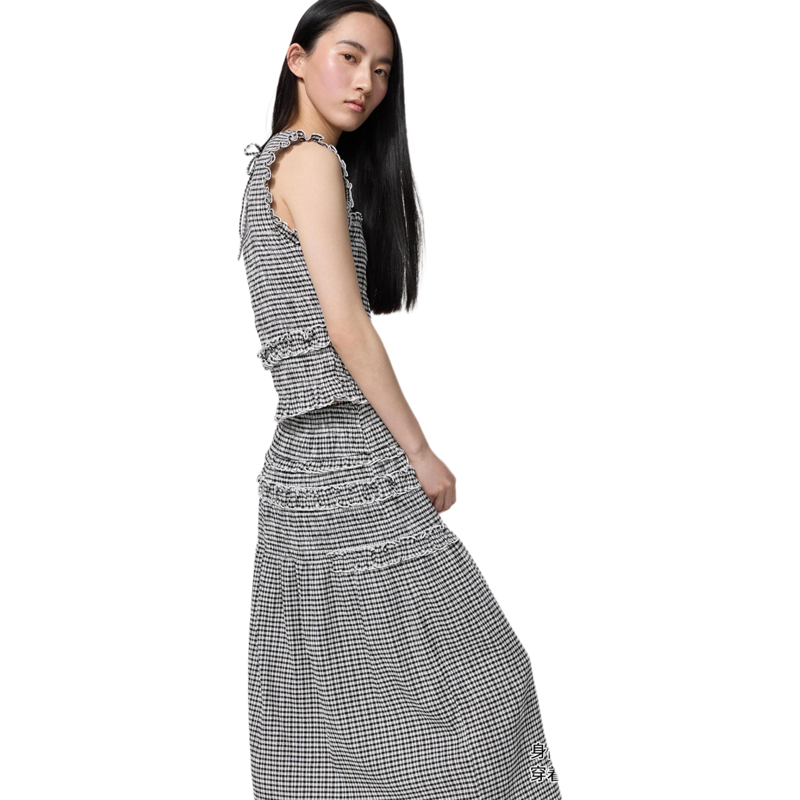 Женская юбка UNIQLO × Cecilie Bahnsen SS26 — фото 2