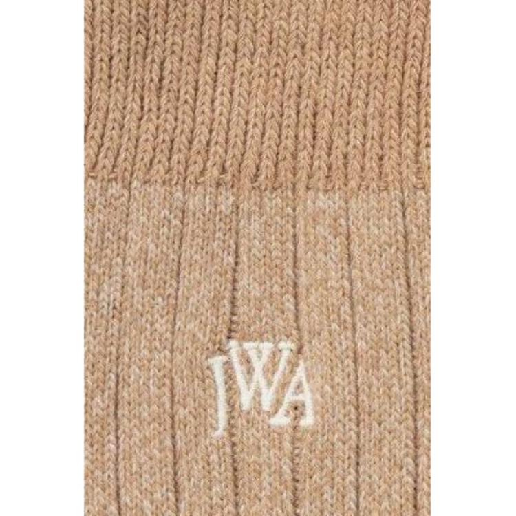 UNIQLO Jw Anderson Co Branded Series FW23 Knit Panel Crew Socks Women’s 1 Pack Khaki