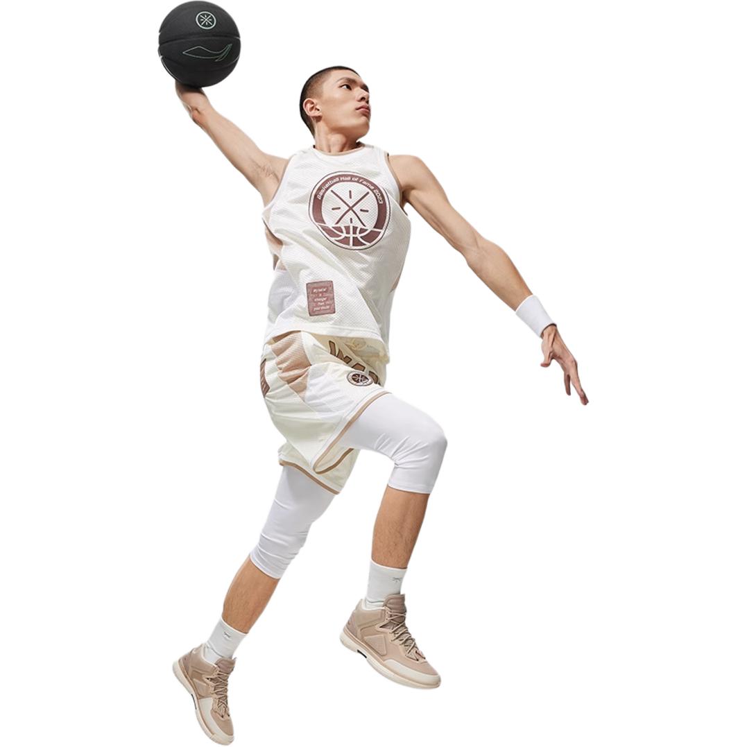 Li Ning Wade Collection Basketball Shorts Unisex Ecru