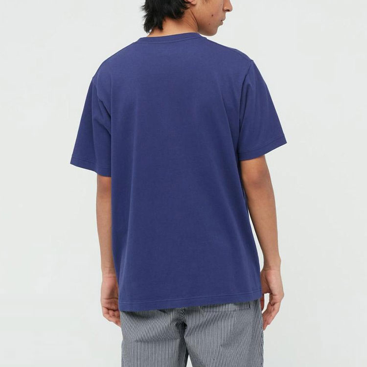 Мужская футболка UNIQLO Аниме (темно-синяя) — фото 2
