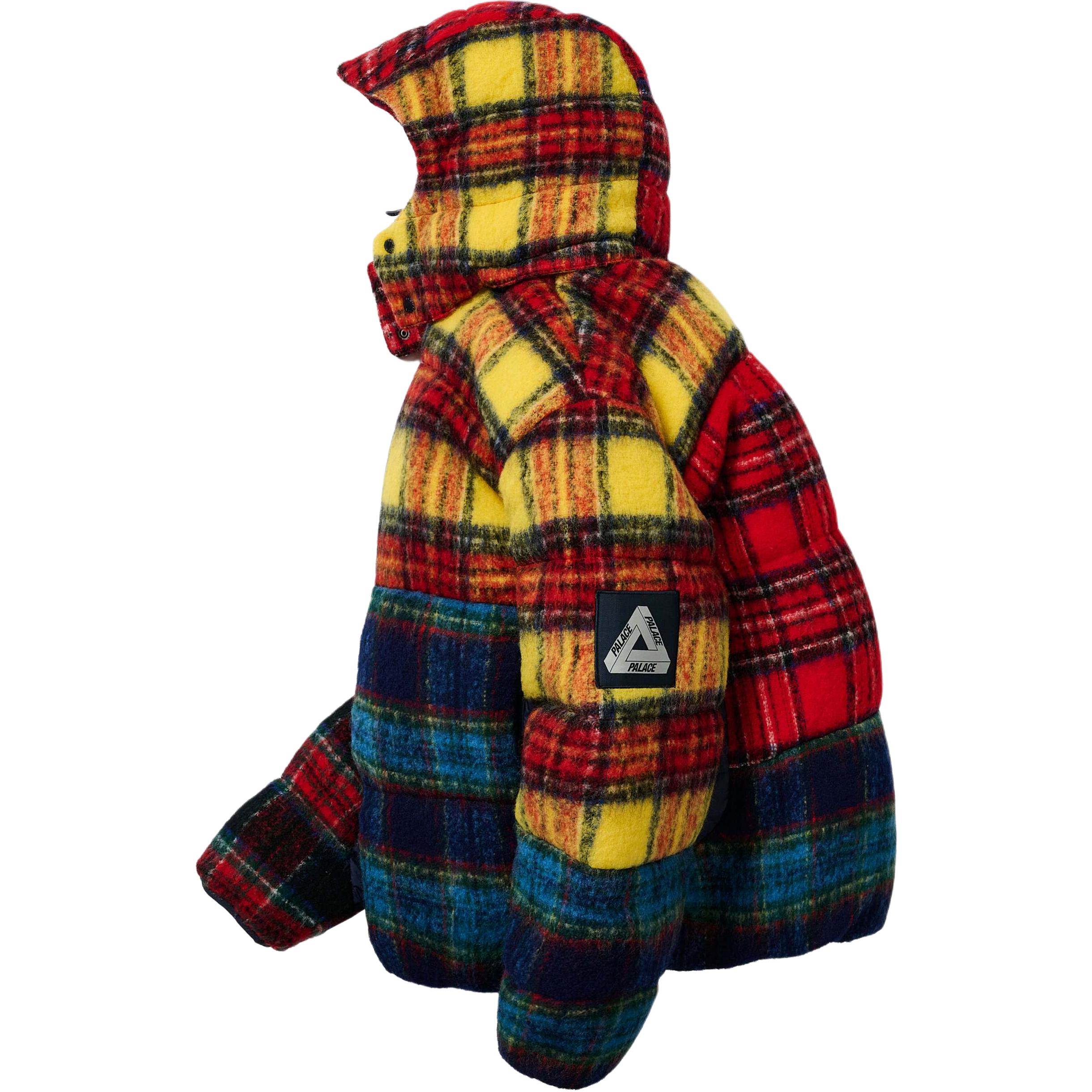 Куртка Palace MOHAIR WOOL PUFFA JACKET (разноцветная) — фото 4