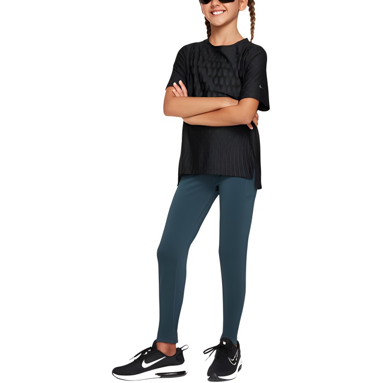 Футболка Nike Dri-Fit Multi Tech (черная) — фото 3