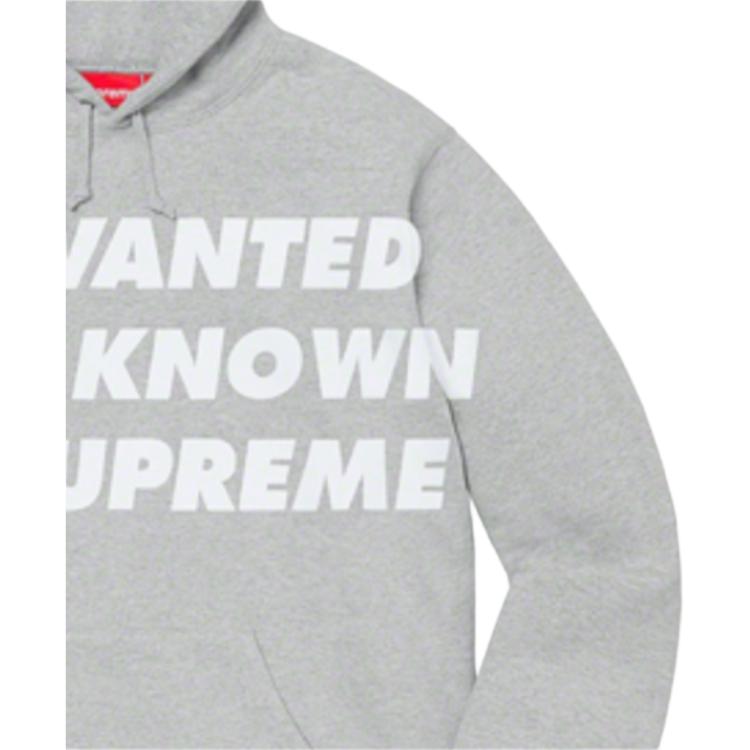Худи Supreme SS20 Week 1 Known As Hooded Sweatshirt (серое) — фото 4