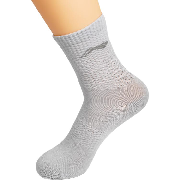 Li Ning Crew Socks Unisex 1 Pack Black